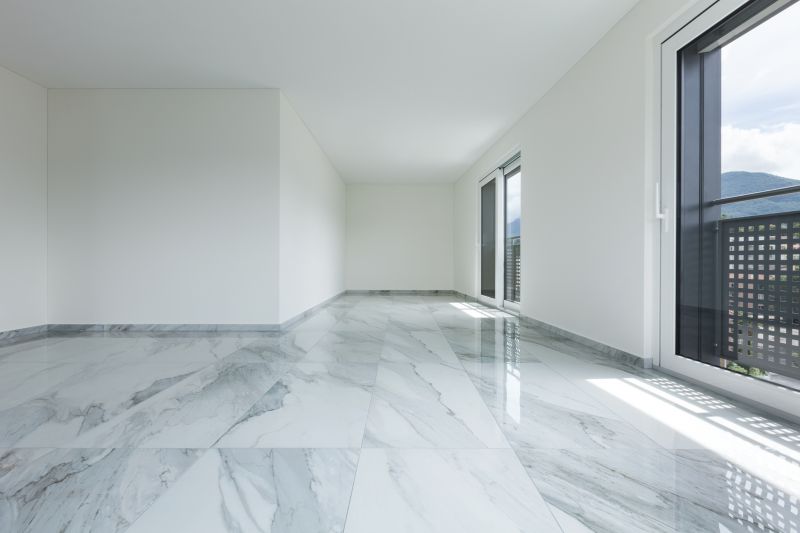 Marble Tile Floor Installation in Overland Park, KS