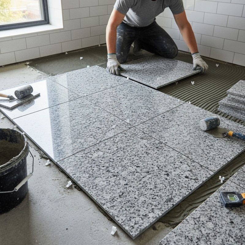Slate Floor Installation in Overland Park, KS