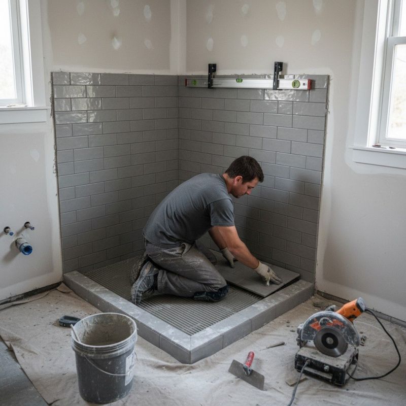 Tile Shower Installation in Conroe, TX