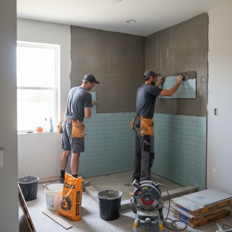 Tile Shower Pan Installation in Denver, CO