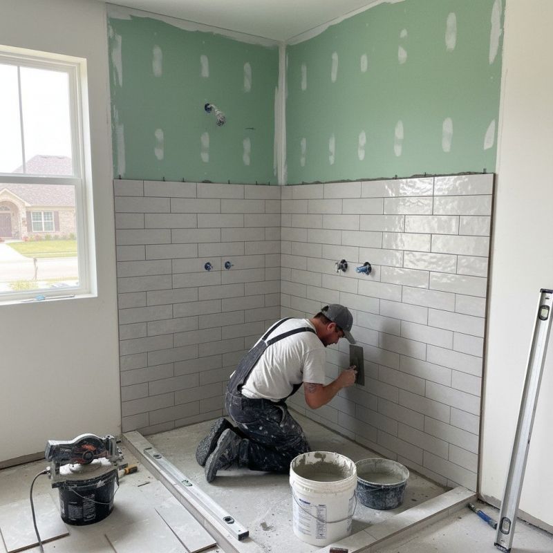 Tile Shower Pan Installation in Longmont, CO